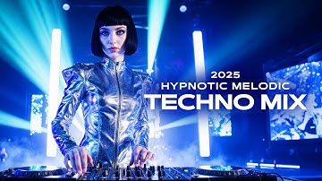 🌑 BLUE ECLIPSE | Hypnotic Melodic Techno Mix 2025 (4K Visual Session) for Deep Focus