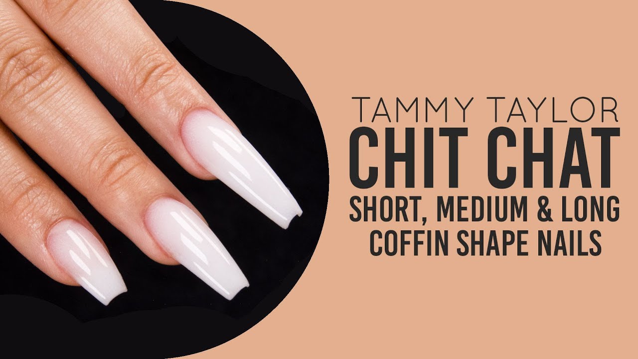 coffin large curve nail tips – Luxury By Dari