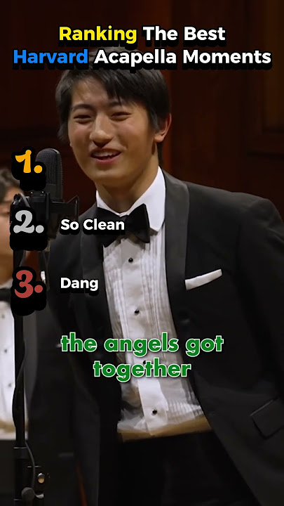 Ranking The Best Harvard Acapella Moments