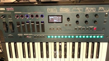 KORG opsix FULL REVIEW WITH SOUNDS - new FM synth with filters and effects!