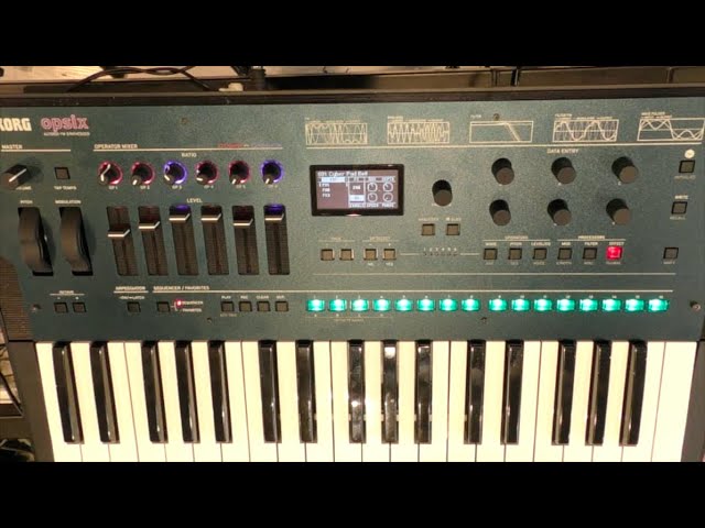 KORG opsix FULL REVIEW WITH SOUNDS - new FM synth with