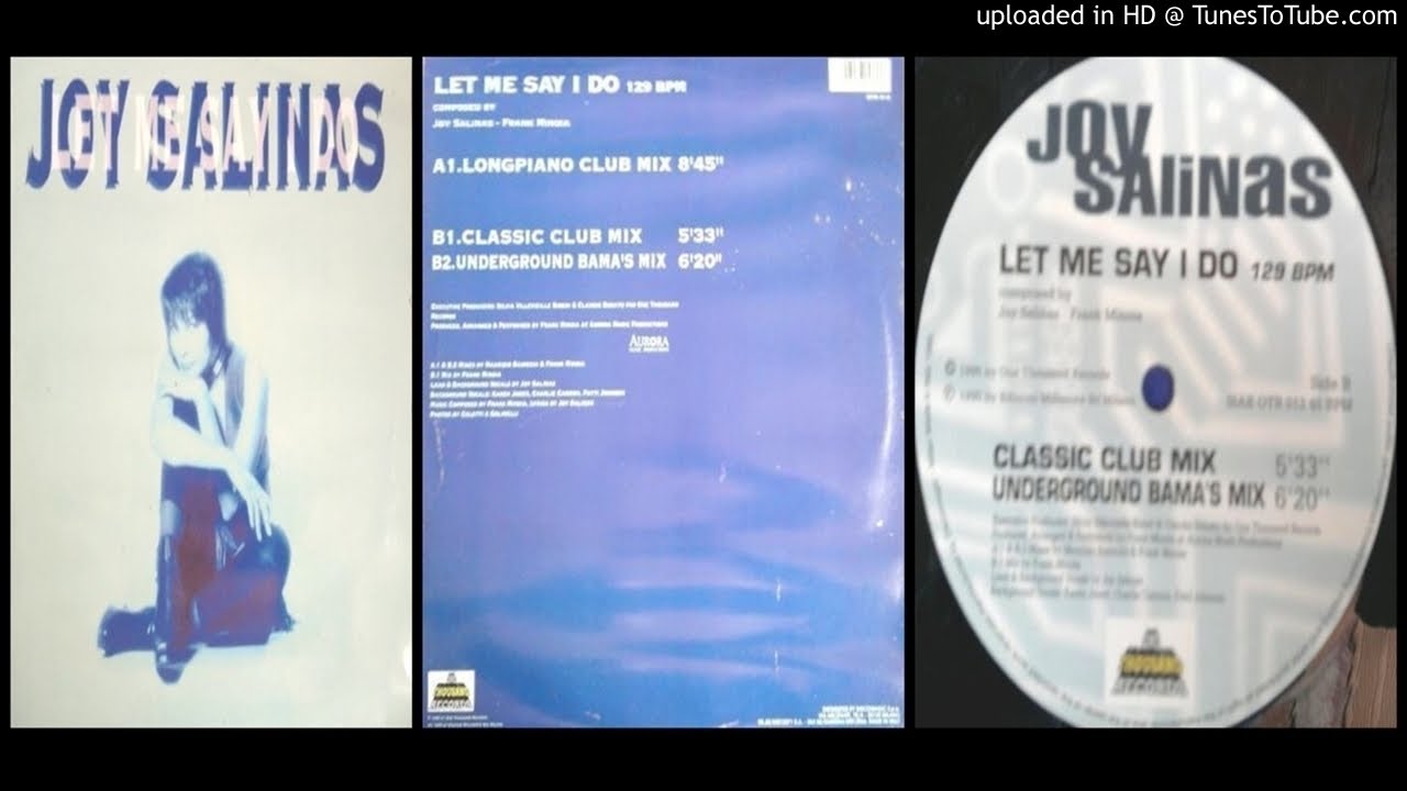 Joy Salinas ジョイ・サリナス CD ITALO DANCE 90S Joy Salinas - Callin' you love (radio edit) - YouTube