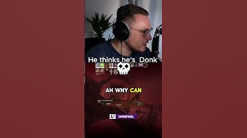 OhnePixel is Donk #shorts  #ohnepixel #csgo #counterstrike #cs2 #gaming #twitch #csgofunny  #funny