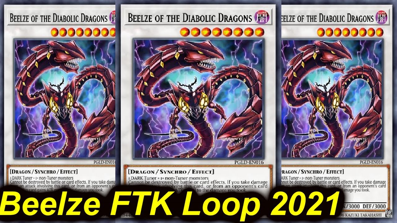 yugioh beelze deck yugioh beelze deck Beelze of the Diabolic Dragons [PGLD-EN016] Gold Secret  Rare