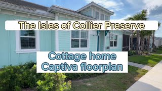 The Isles of Collier Preserve - Naples Florida - Cottage Home Captiva Floorplan