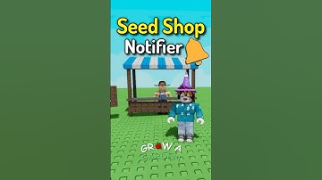 Get NOTIFIED for SEED SHOP in Roblox Grow A Garden GHOUL GARDEN