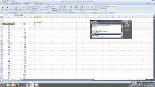 9 Excel make histogram
