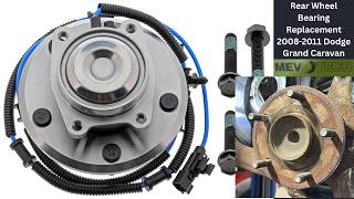Rear Wheel Bearing Replacement 2008-2011 Dodge Grand Caravan @MevotechParts​