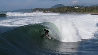 A beautiful beach with perfect wave  #dronevideo #surfing #surfingindonesia