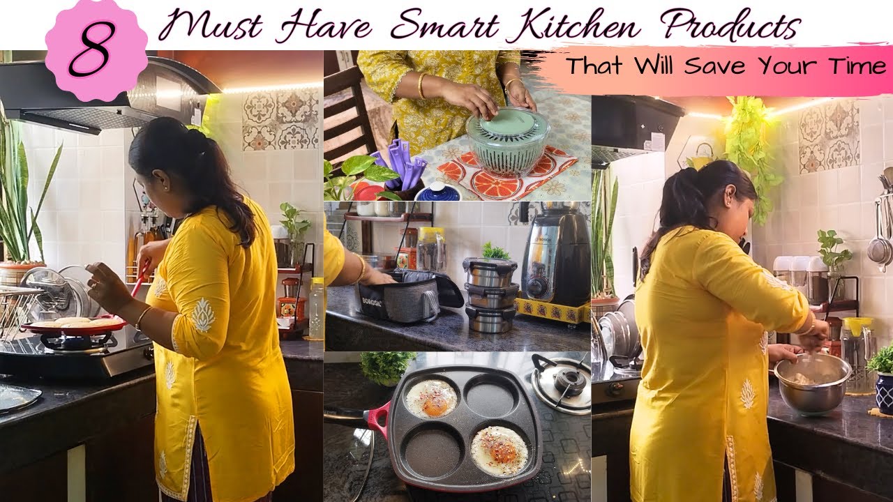 8 Time Saving Hacks for Kitchen | Smart Kitchen Products | Kitchen Hacks