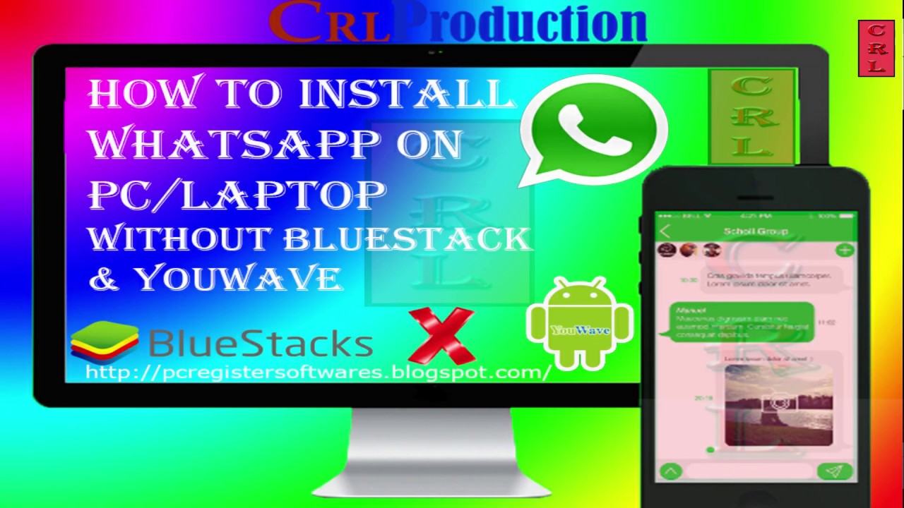 how to use bluestacks to install whatsapp on computer