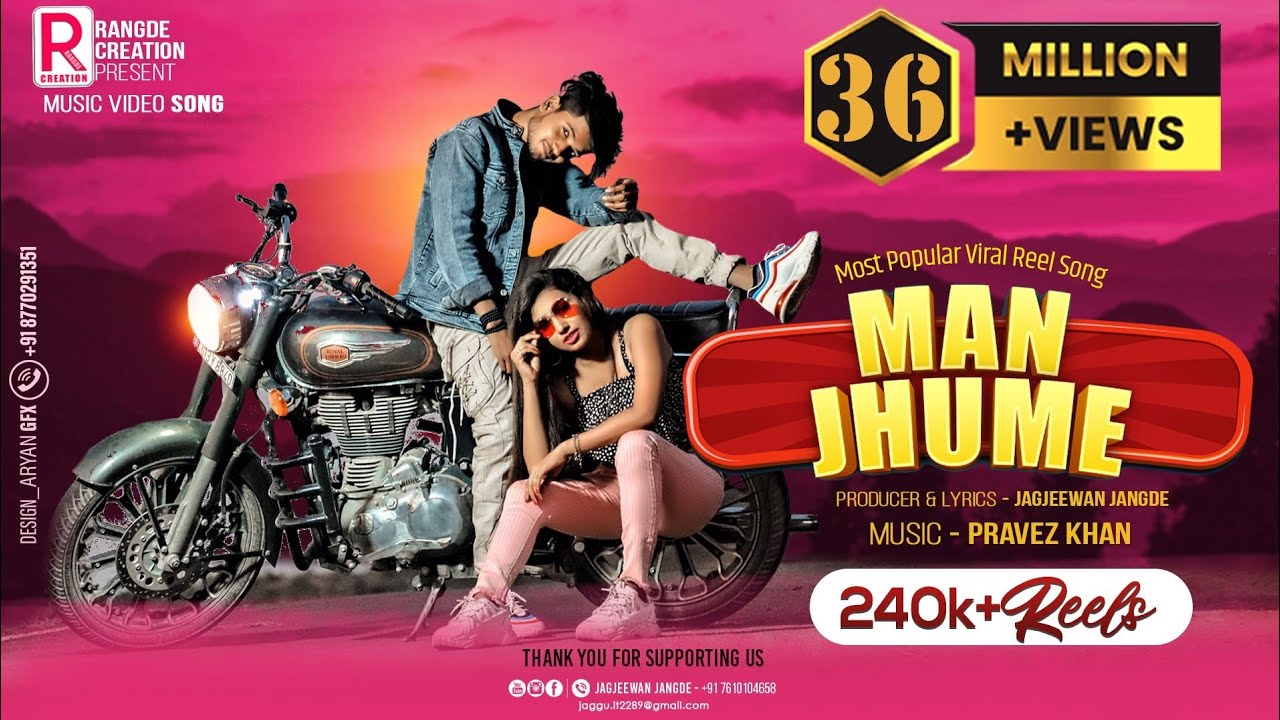 Man Jhume  Official Video SongShashikant Manikpuri  Anjali ThakurOmesh  Kanchan Parvez