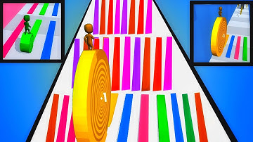 Play 567755 Tiktok Layers Roll Top Mobile Games Walkthrough ios,Android All Level