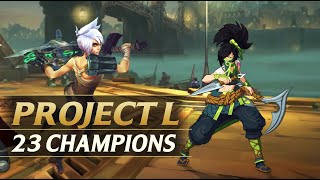 PROJECT L All 23 Champions Leaked - Riot Fighting Game screenshot 4