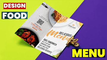 Menu Card Design In Coreldraw 2024 || Restaurant Menu Card Design in CorelDRAW ||  #tutorial  🔥