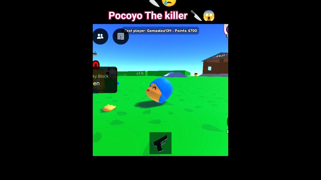 Pocoyo The killer 🔪😱 