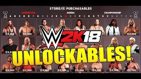 how to unlock WWE 2K 18 all DLC And Update