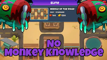 ELITE Bloonarius Tutorial || No Monkey Knowledge || Middle of the Road - BTD6