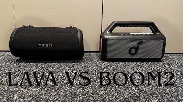 TRIBIT LAVA (V2.0 Firmware) vs Soundcore Boom 2 | Binaural Audio