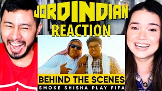 JordIndian | SMOKE SHISH PLAY FIFA | Behind The Scenes Vlog | Reaction | Jaby Koay