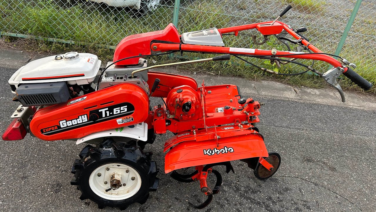 KUBOTA クボタ 管理機 耕運機 家庭菜園 T1-65 動作確認済