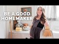 Homemaking habits from a mom of 7