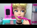 Barbie Cinderella Rapunzel 🤗Bedroom Morning Routine Pink Bedroom💖