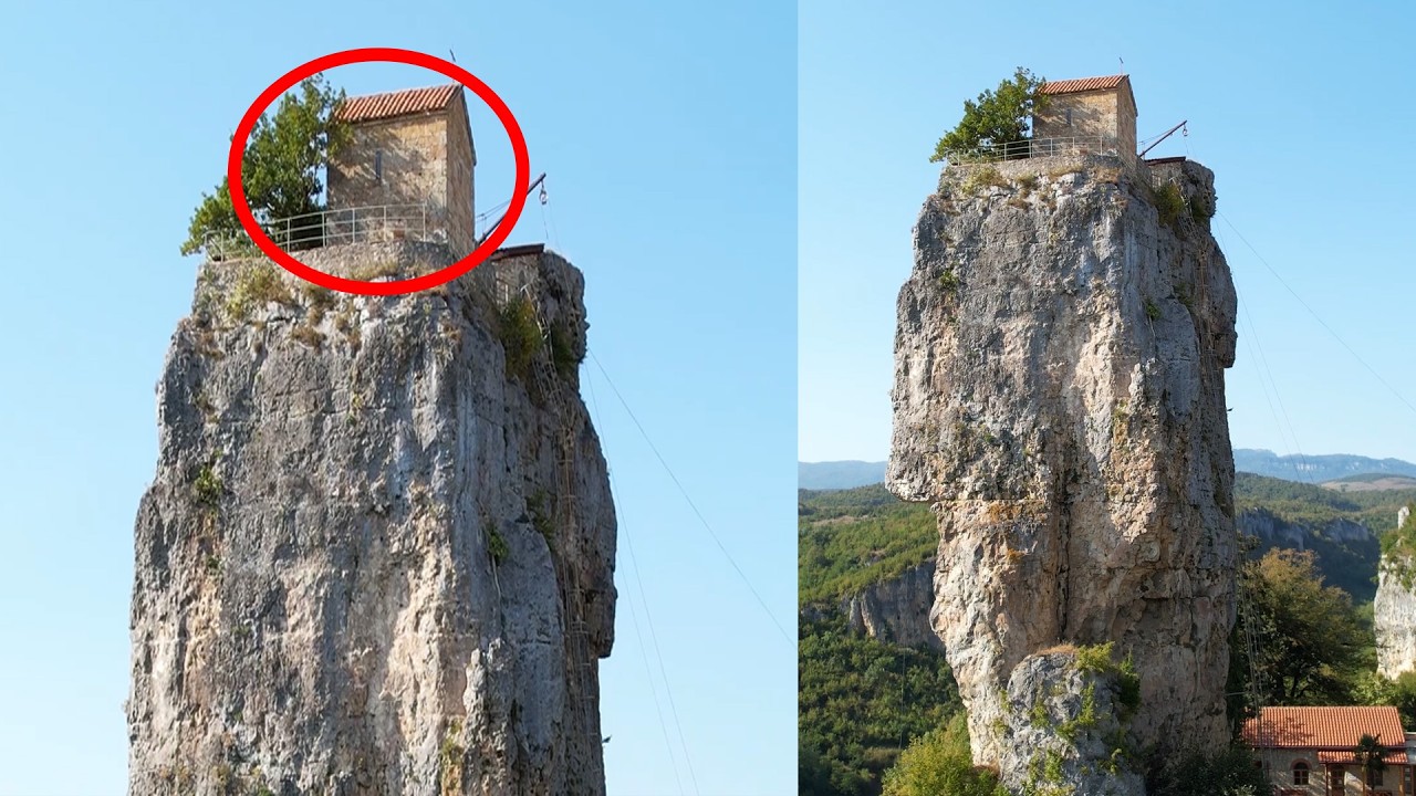 MOST IMPRESSIVE BUILDINGS - Built on Cliffs??