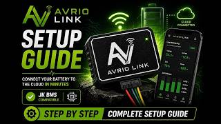 Avrio Link Setup Guide | Remote JK BMS Battery Monitoring System screenshot 3