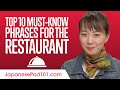 Top 10 Must-Know Phrases For the Restaurant