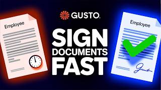Sign Documents In Gusto [Masterclass]