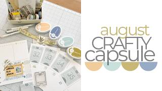 august crafty capsule | cocoa daisy | along the path