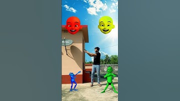 Upin ipin head to dancing frog,, joker,, spiderman, Sirenhead - magic vfx #viral