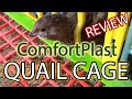 COMFORTPLAST QUAIL CAGE REVIEW - Modular Quail Cage System