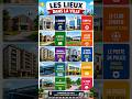 Places in the City # French# Learn French Vocabulary