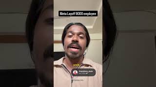 Meta Layoff 8000 employee | #meta #metalayoff #corporateemployee #developer #tester #manager