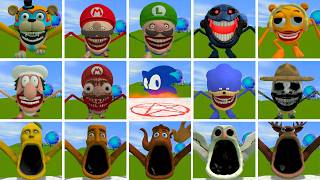 WHICH NEW ALL ITALIAN AI BRAINROT MEMES TAPES FAMILY VS SHIN SONIC TAPES IS THE STRONGEST in GMOD!