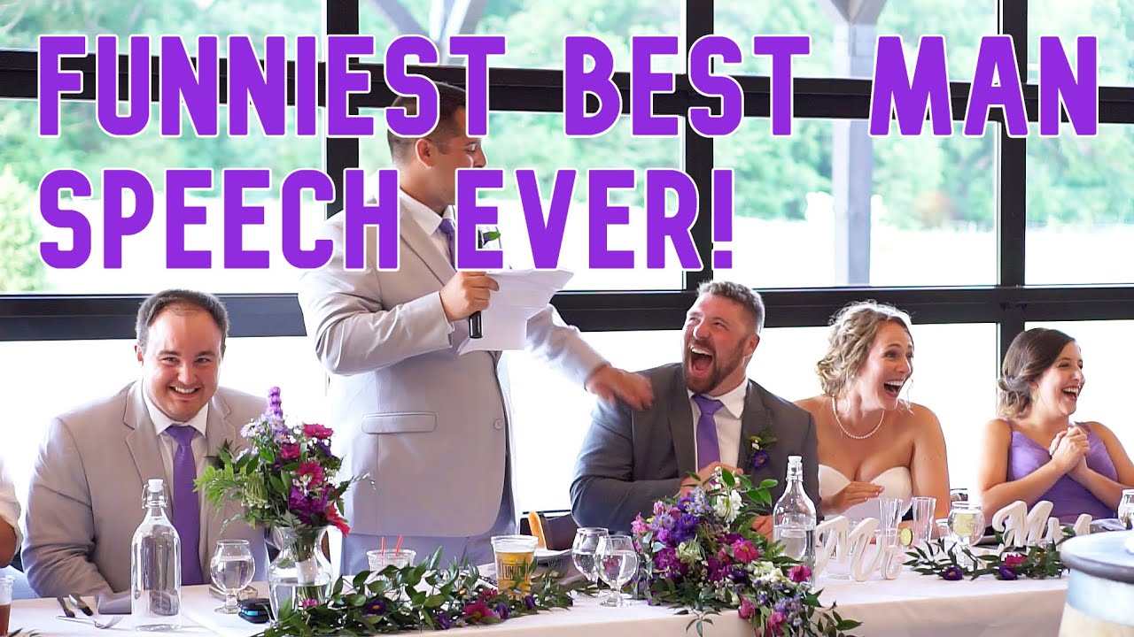 Funny Best Man Speech Wedding Toast (MUST WATCH!) - YouTube
