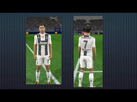 Juventus New Kit 1819 And Logo In Dream League Soccer 18