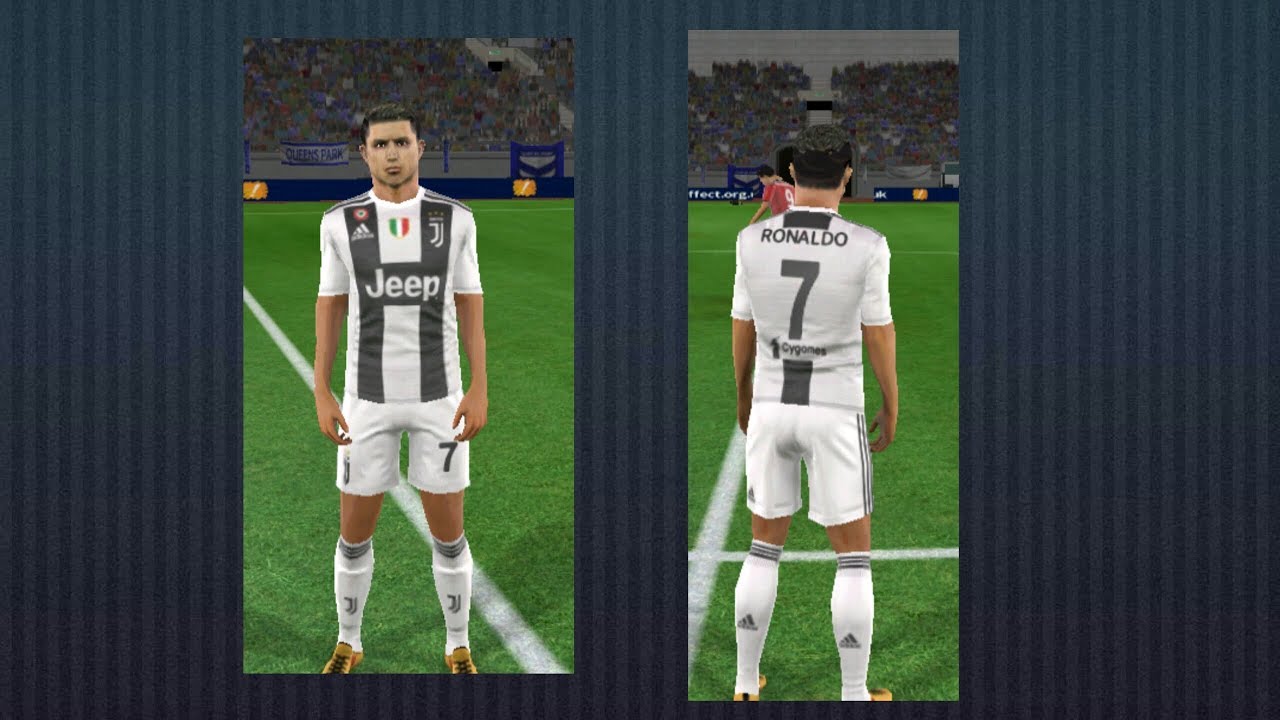 Juventus New Kit 1819 And Logo In Dream League Soccer 18