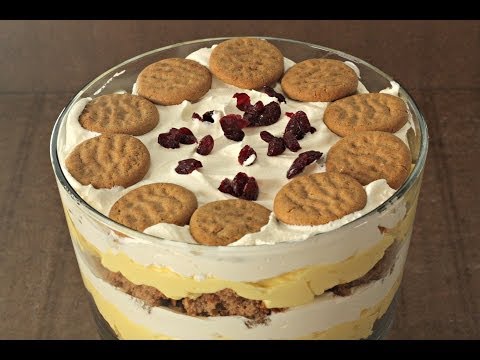 How to Make Eggnog Trifle | Dessert | Six Sisters Stuff