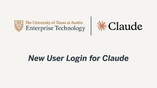 New User Login Claude