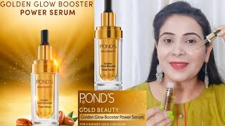 Pond's Gold Beauty Golden Glow Booster Powder Serum/For Radiant Gold Like Glow