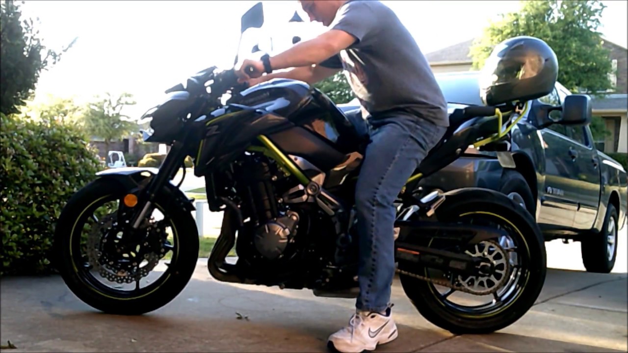 DIY 1st service Oil Change Kawasaki Z900 at 600 miles SAVE MONEY