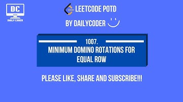 LeetCode 1007. Minimum Domino Rotations For Equal Row| Array | Greedy | C++