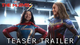 Marvel Studios' THE MARVELS - Teaser Trailer - Captain Marvel 2 Movie (2023) (HD)