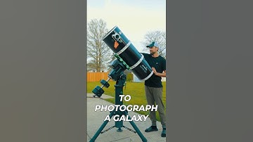 Galaxy Photography with a HUGE Telescope! #galaxy