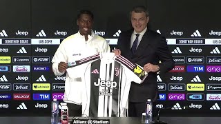 Jonathan David Vi Svelo Il Mio Numero Di Maglia Alla Juve. Conferenza Stampa Di Presentazione