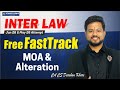 Free CA Inter Law Fasttrack Lecture 7 | Jan 26 | MOA &amp; Alteration 💼 | CA Darshan Khare #CAInter