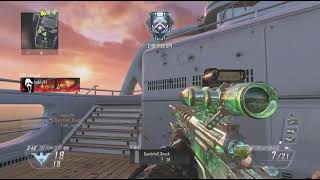 Black Ops 2 Random tomahawk across the map in hijacked